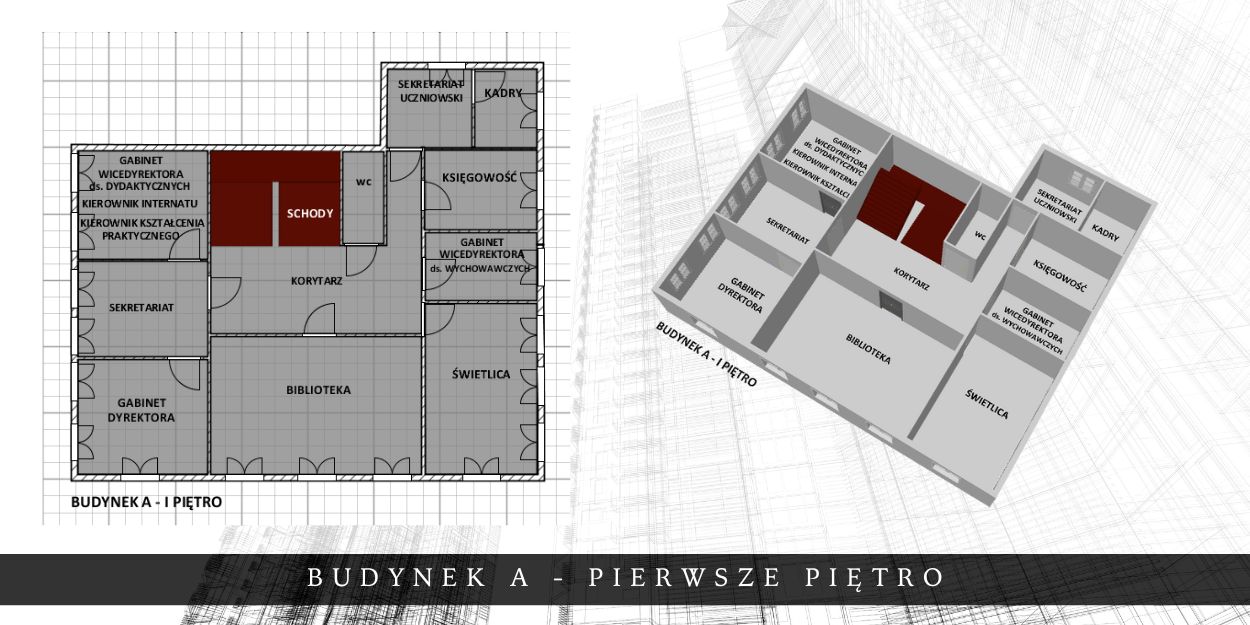 Budynek A - I Piętro