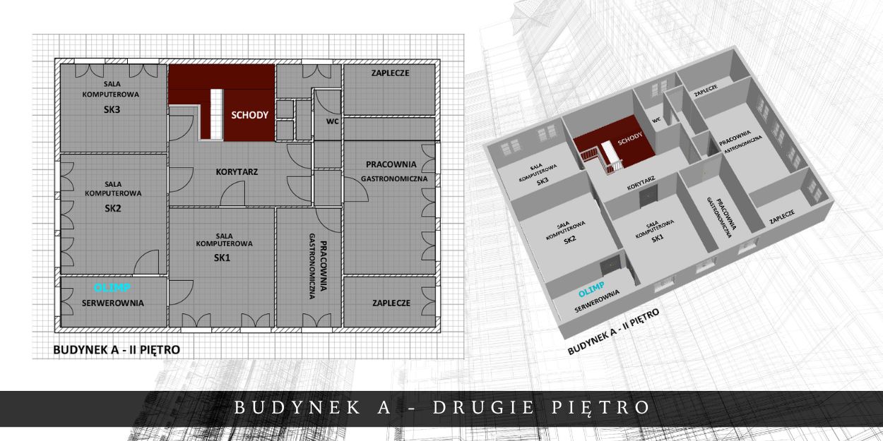 Budynek A - II Piętro