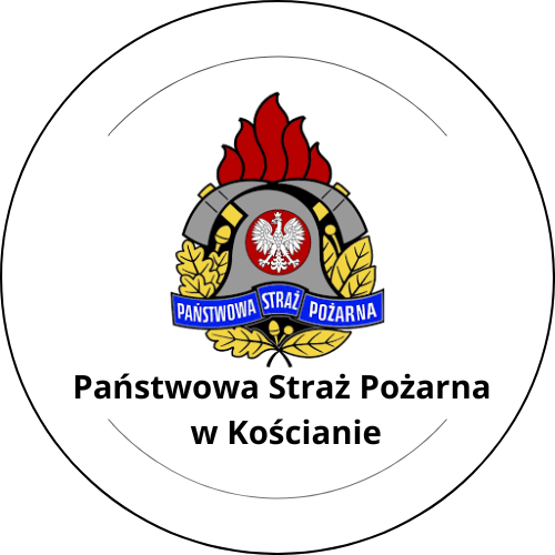Logo Państwowa Straż Pożarna w Kościanie