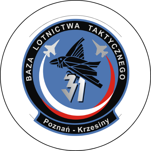 Logo Baza Lotnictwa Taktycznego Poznań - Krzesiny